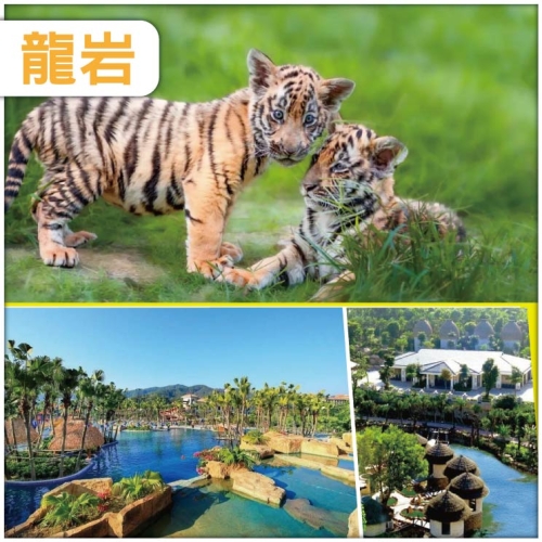 純玩 福建 生態梅花山&middot;魅力虎園 華南虎的故鄉&mdash;中國虎園-連住兩晚五星龍岩天子國際溫泉度假村巴士3天